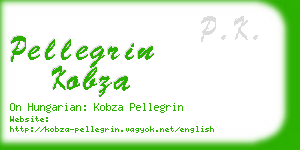 pellegrin kobza business card